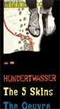 Mobile Screenshot of hundertwasser.com